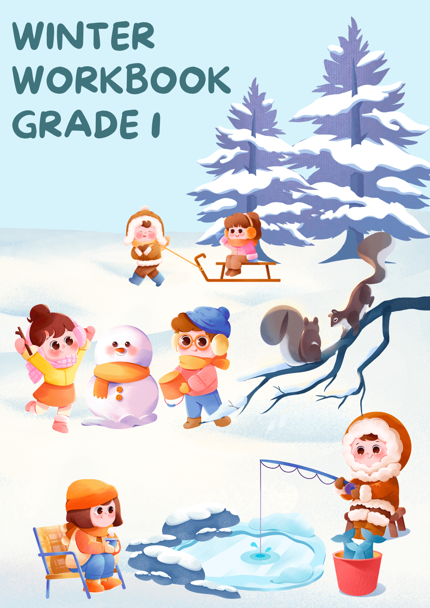 Grade 1 Winter Activity Pack